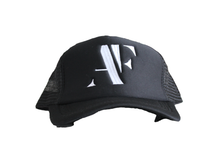 Load image into Gallery viewer, Black OUT &#39;AF&#39; Trucker
